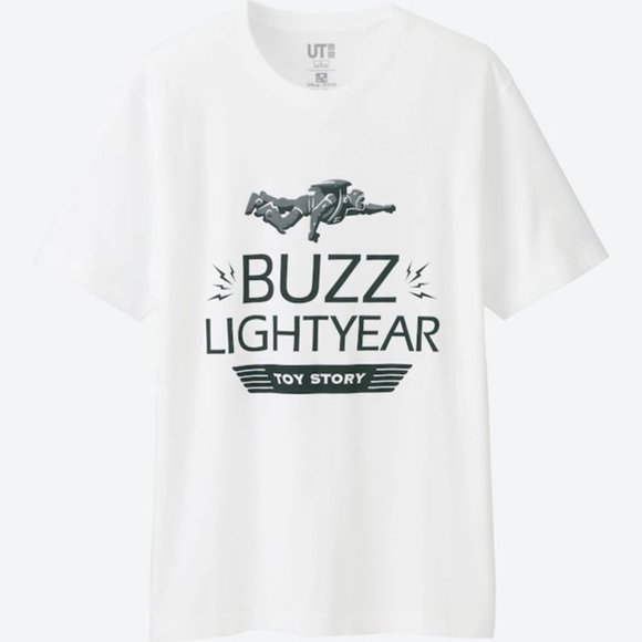 Uniqlo Disney Buzz Lightyear Toy Story T-shirt - Picture 1 of 3